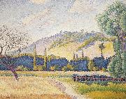Henri-Edmond Cross Landscape oil painting